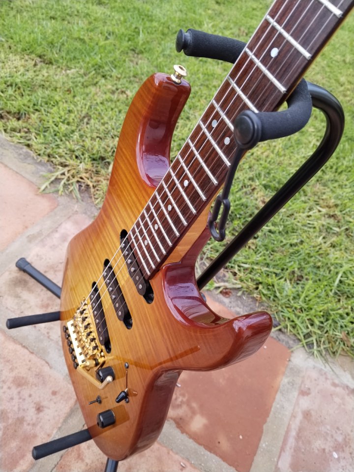 Hamer USA Vintage S FR 1991 Amberburst