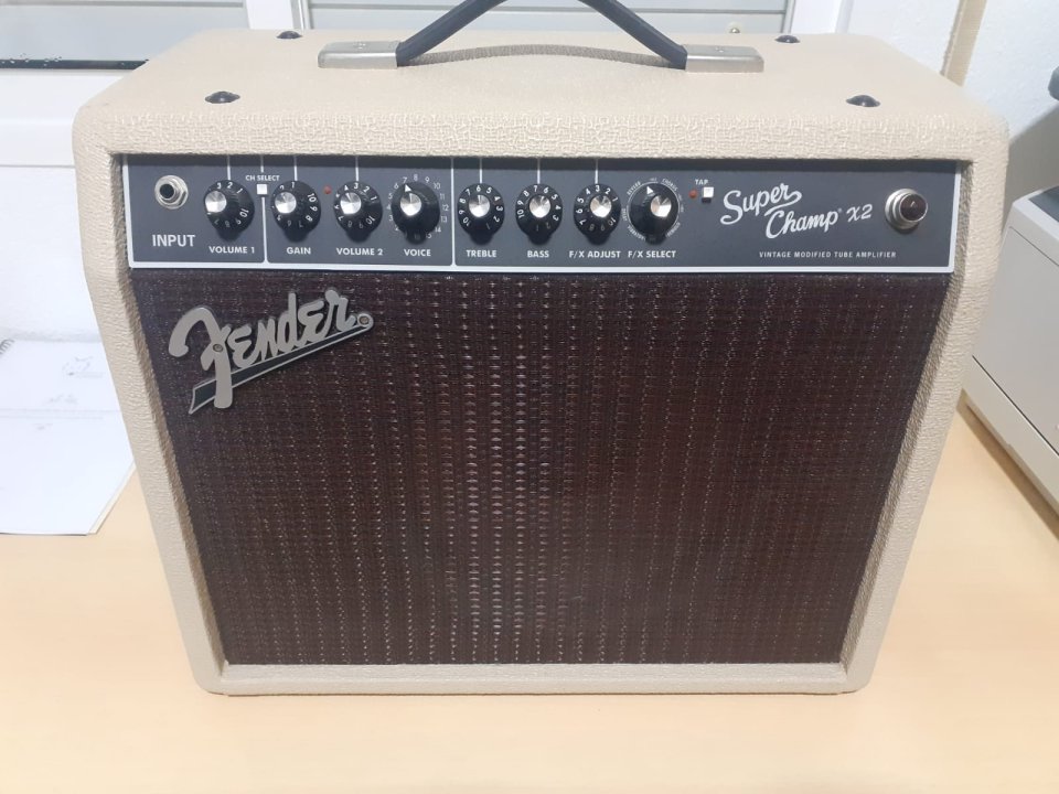 Fender Superchamp X2 Edición Especial Ragin Cajun Blonde