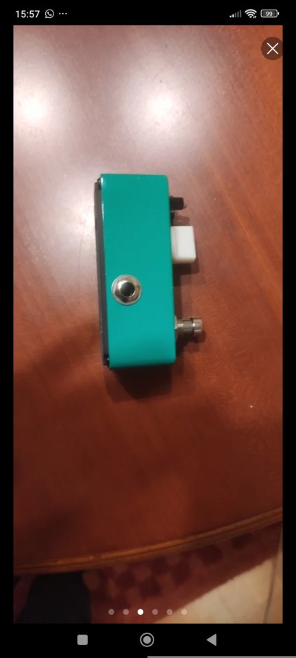 Mooer Green mile. Tube screamer