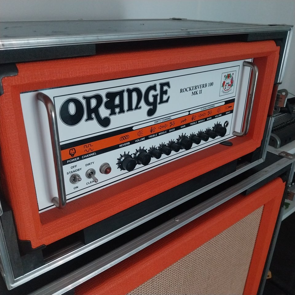 Orange rockeverv mk2 ppc 4x12