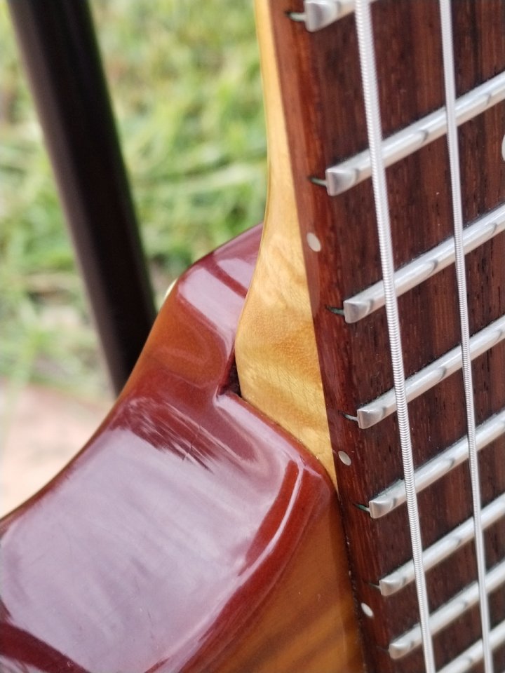 Hamer USA Vintage S FR 1991 Amberburst