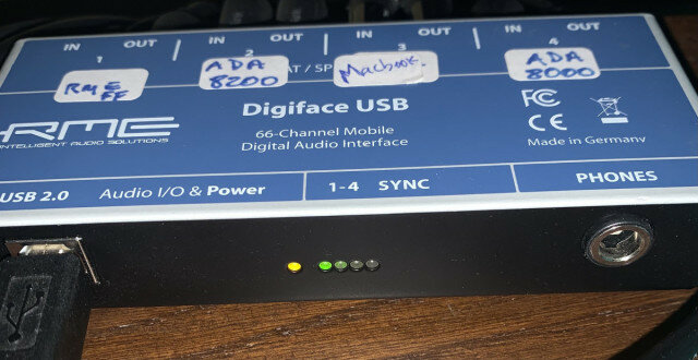 RME digiface USB