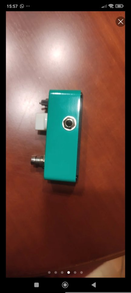 Mooer Green mile. Tube screamer