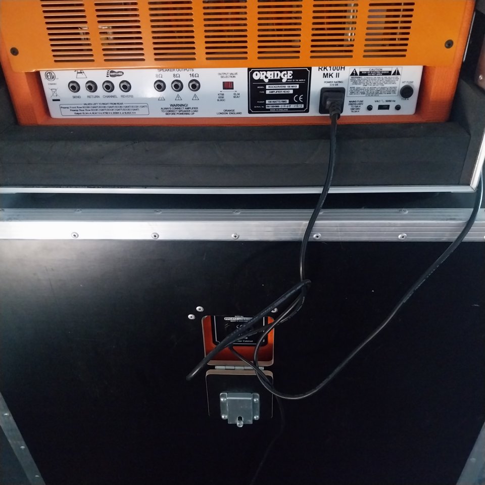Orange rockeverv mk2 ppc 4x12