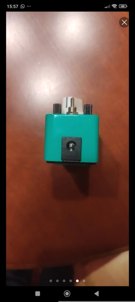 Mooer Green mile. Tube screamer