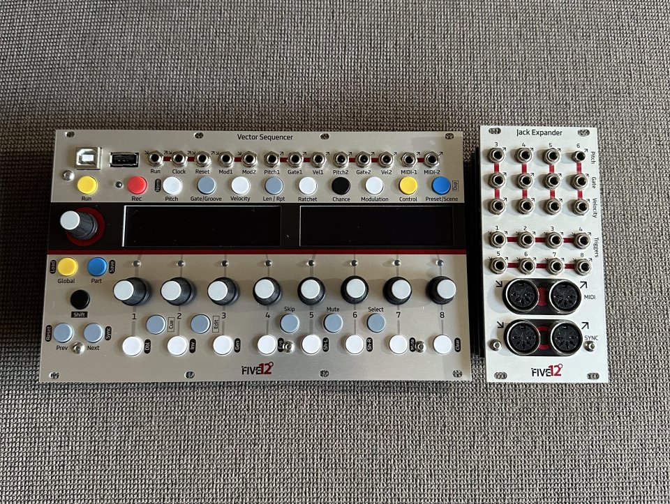 Five 12 Vector MK1 + Jack Expander