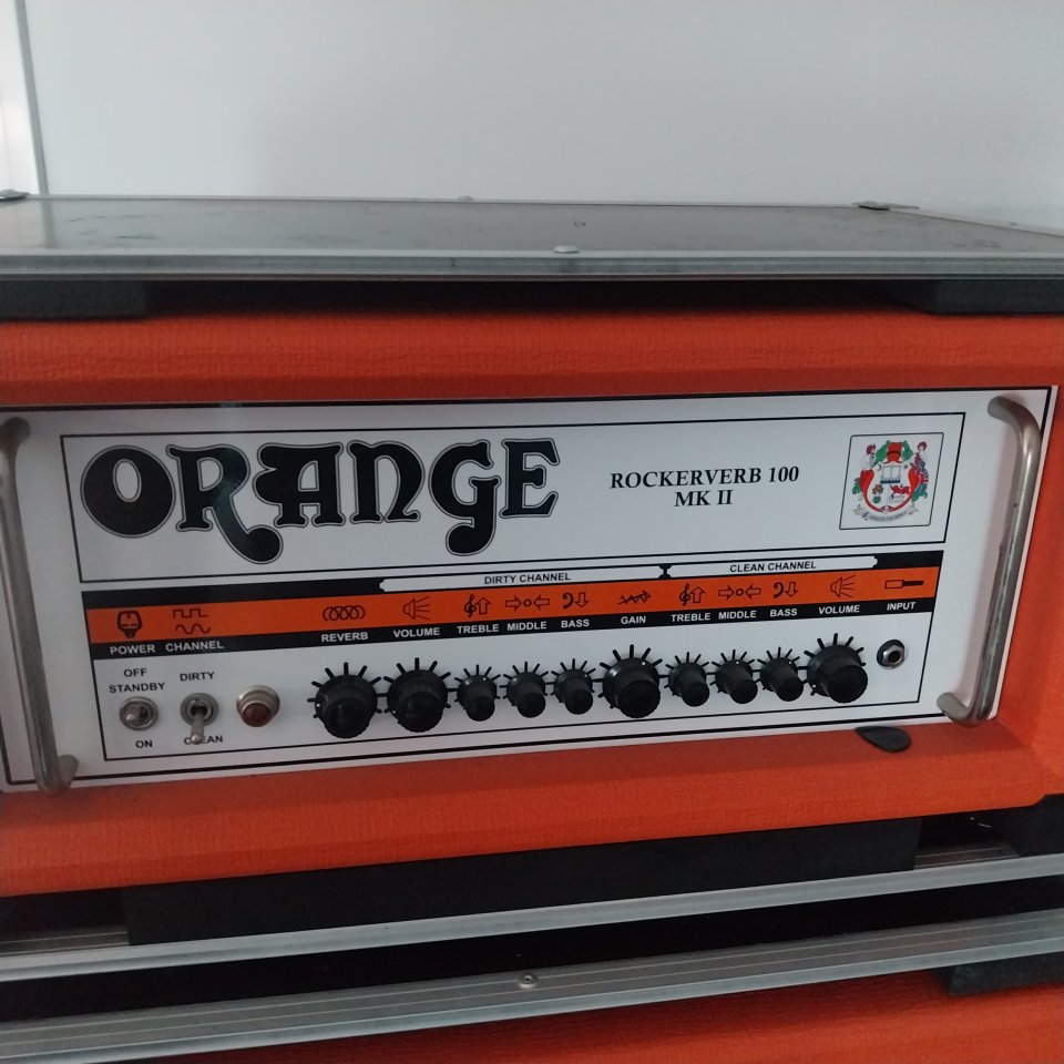 Orange rockeverv mk2 ppc 4x12