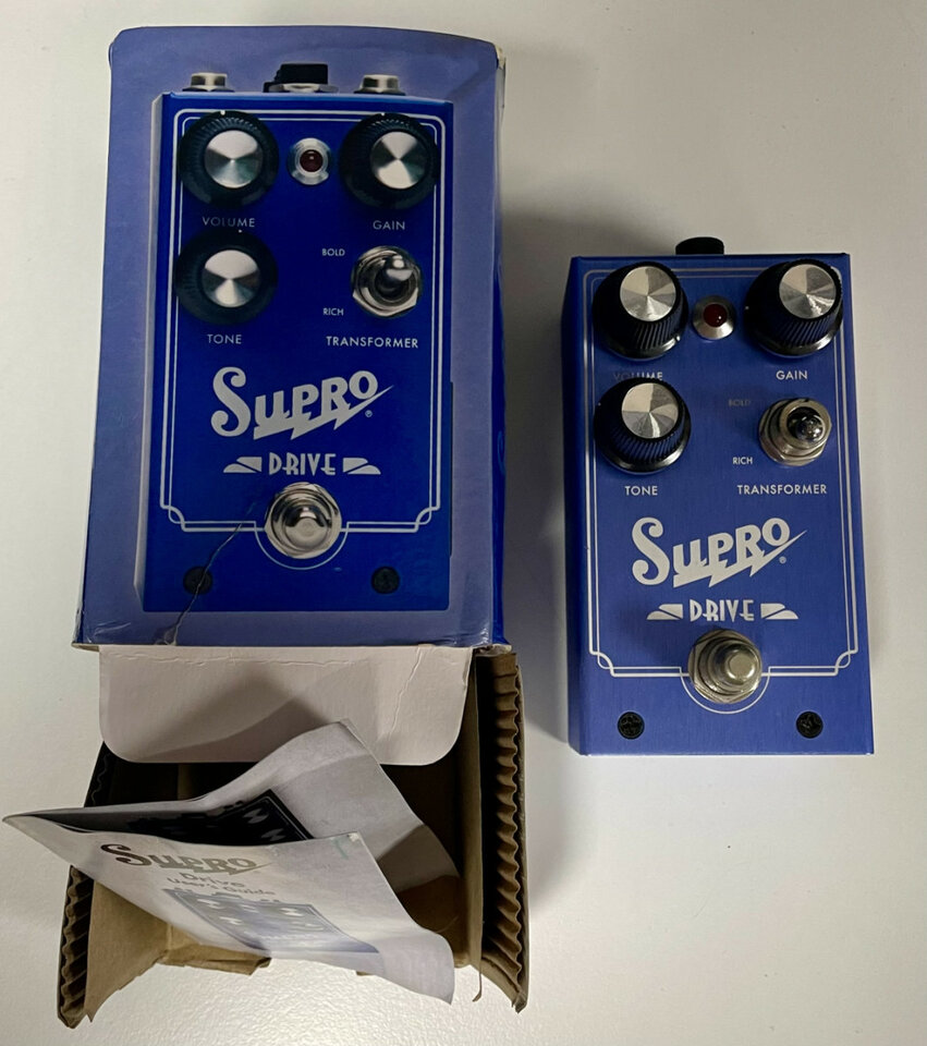 Supro 1305 Drive Overdrive Pedal