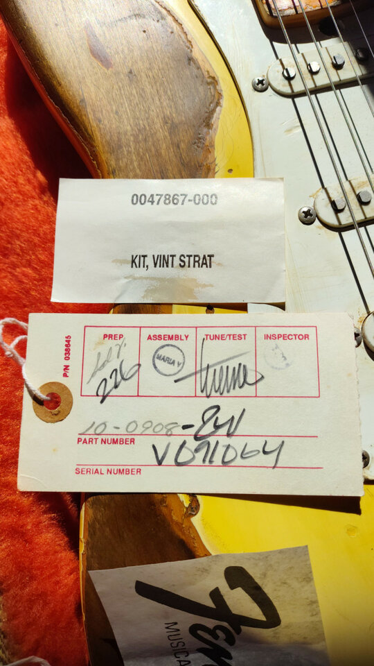 Fender stratocaster vintage reissue 96