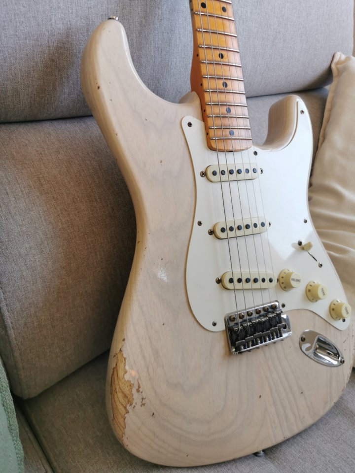 Fender Stratocaster CS 1957 Relic Blonde 2023
