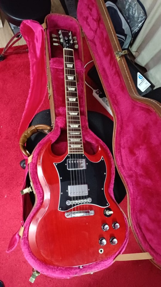 Gibson SG Standard AVR-1 x Gibson lp Standard