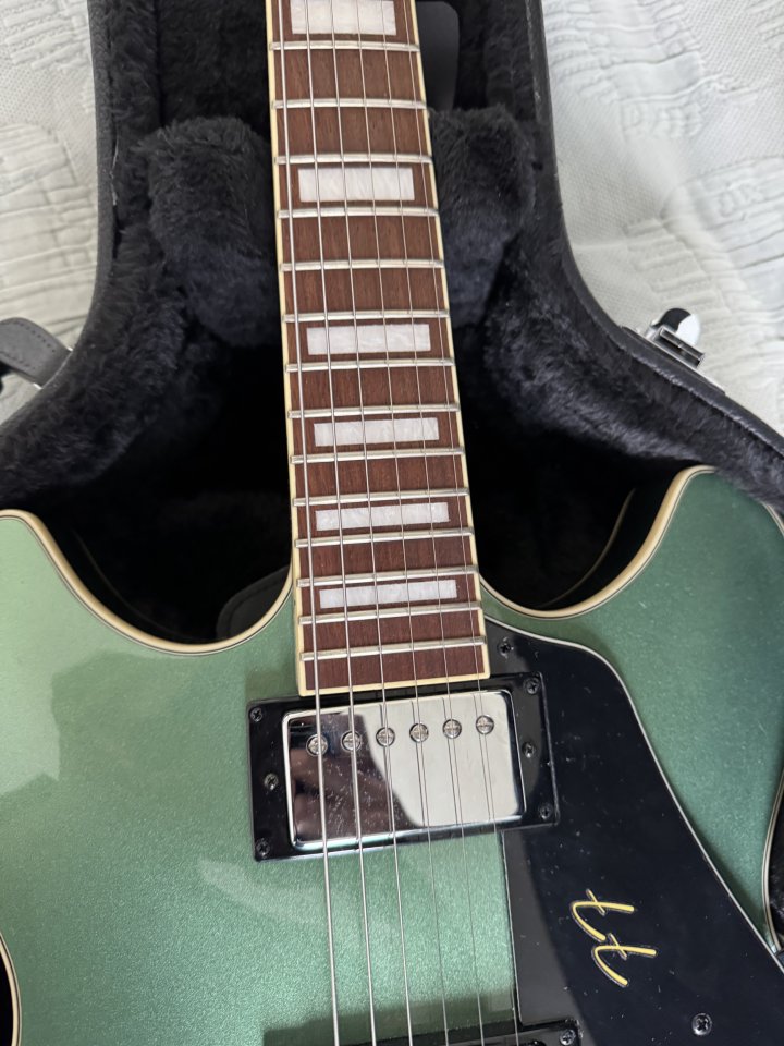 Guitarra Ibanez AS73 en color verde oliva (OLM) solo hoy!!