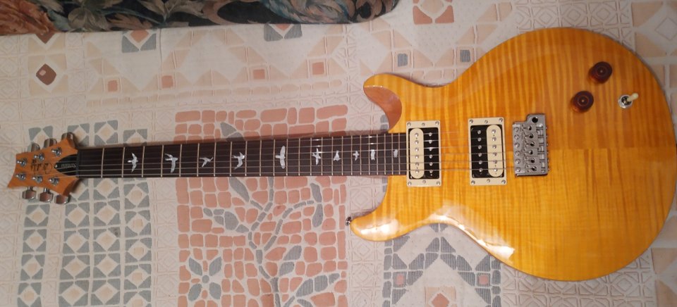 Prs Se Santana Yellow