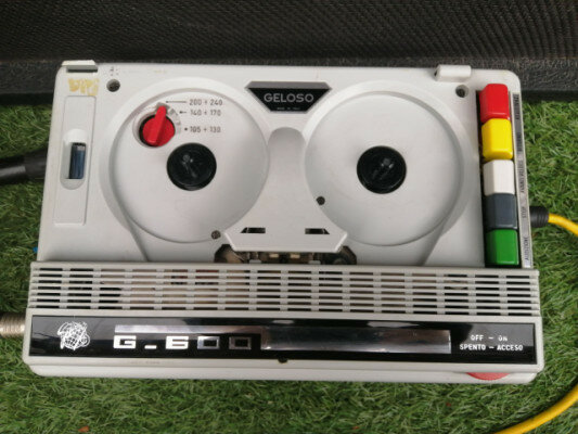 Cabezal amplificador 2-3W Geloso G257 - Estudio