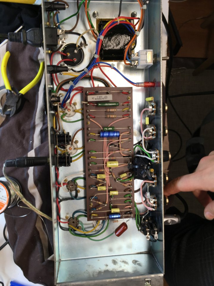 Marshall 2061X Handwired Head. Punto a Punto.