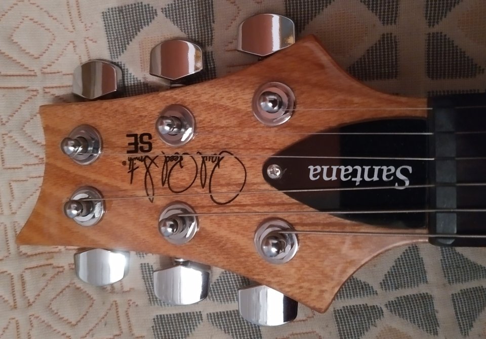 Prs Se Santana Yellow