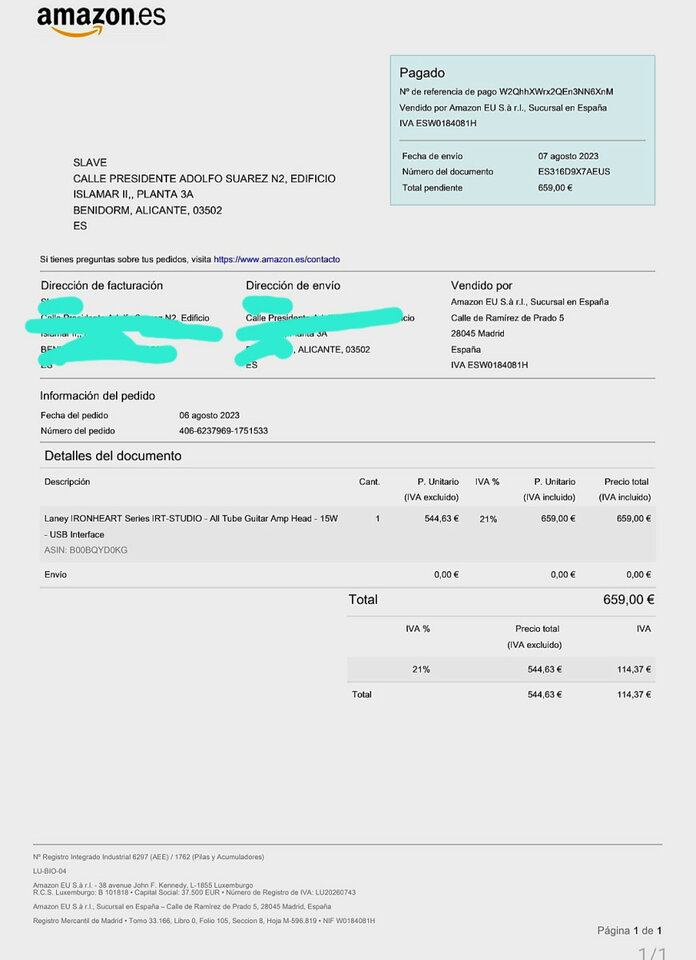 Cambio LANEY IRT STUDIO Ironhear Series 15w