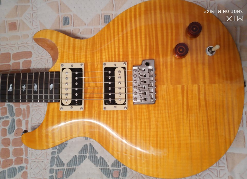 Prs Se Santana Yellow