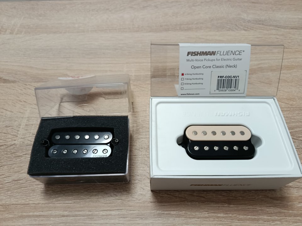 Pastillas Fishman fluence Open classic