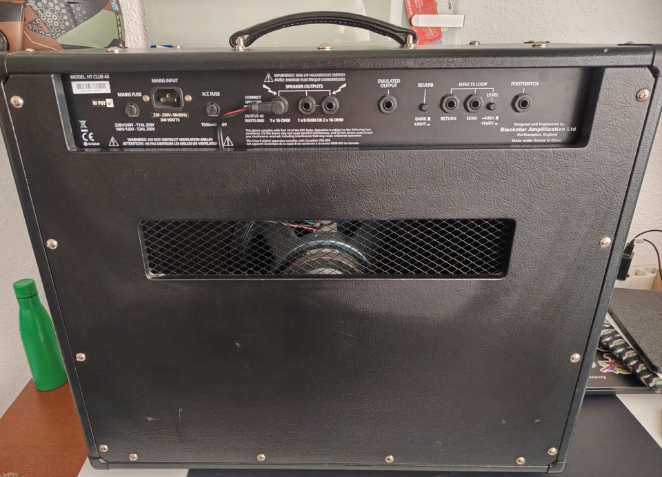 Amplificador a válvulas Blackstar HT Club 40 (MkI) de segunda mano · Foto 6 de 6 · Granada · 400 €