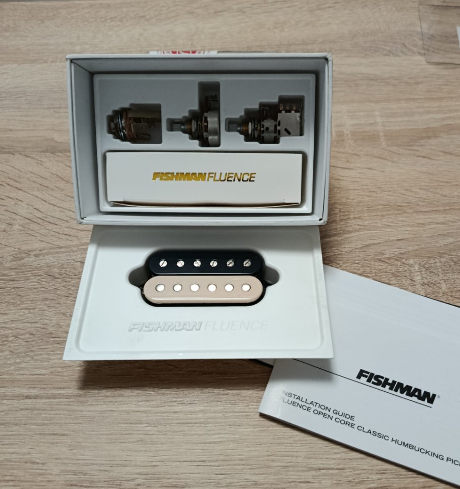 Pastillas Fishman fluence Open classic