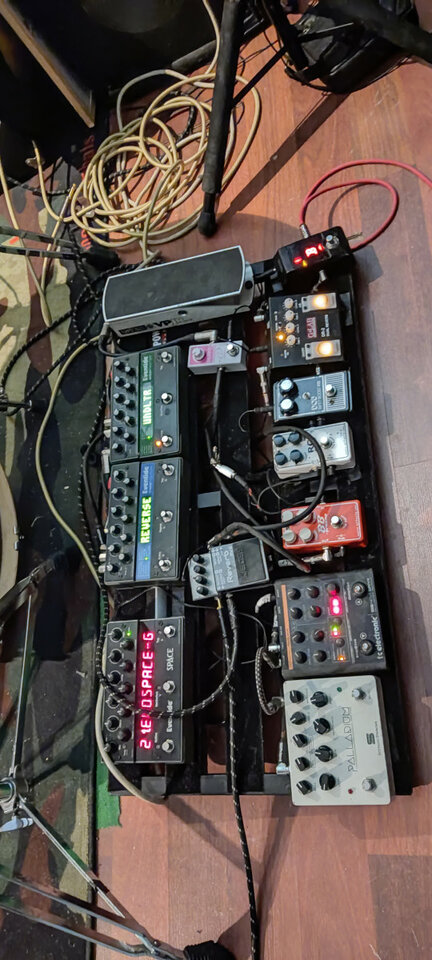 Pedaltrain Classic Pro + Flight Case Warwick pedalboard CAMBIO
