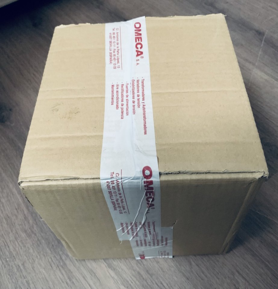 Transformador Monofásico OMECA para estudio de grabación.