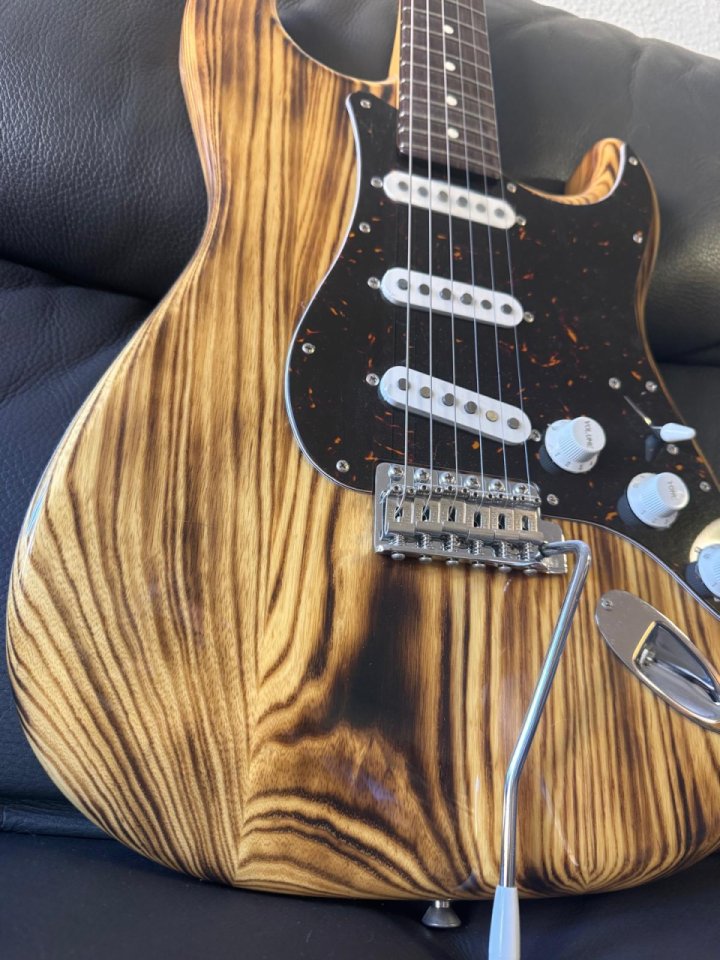 Tokai Japan AST-128 Limited Edition in Natural Roasted Wood, Rosewood FB