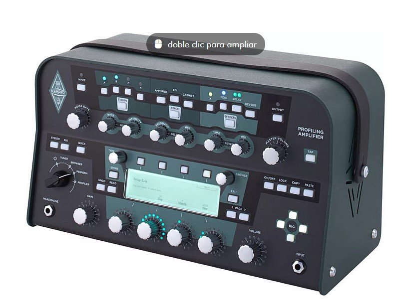 Cambio KEMPER Profiler Head por Kemper Profiler Rack