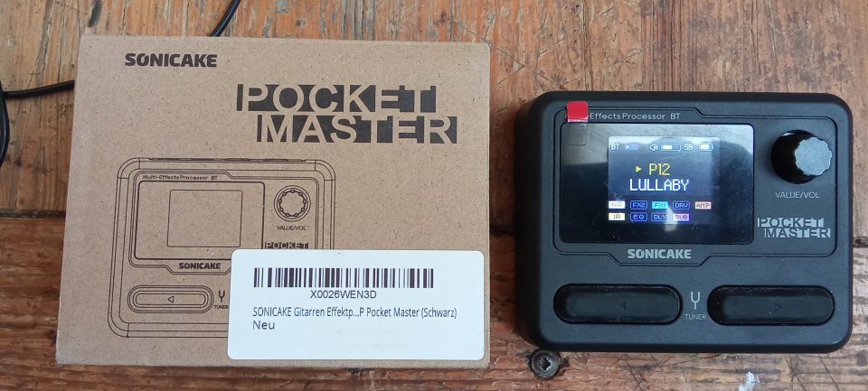 Pedalera digital Sonicake Pocket Master de segunda mano · Foto 1 de 4 · Madrid · 40 €