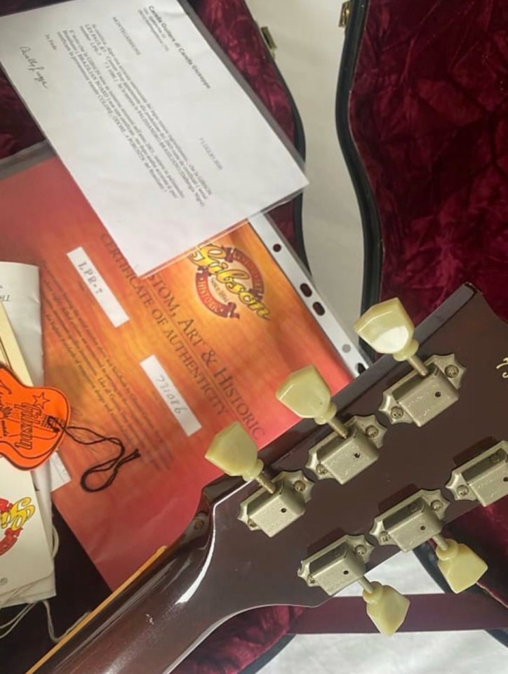 2003 Gibson les Paul r7 Brazilian