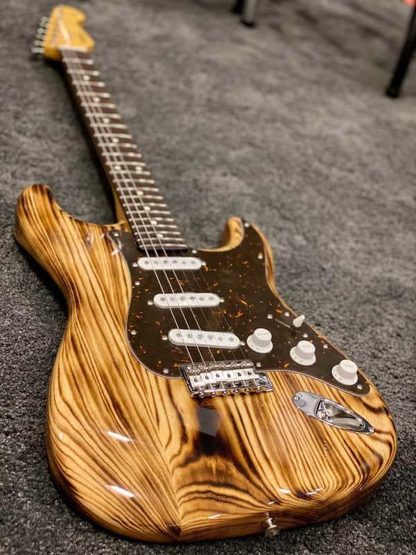 Tokai Japan AST-128 Limited Edition in Natural Roasted Wood, Rosewood FB