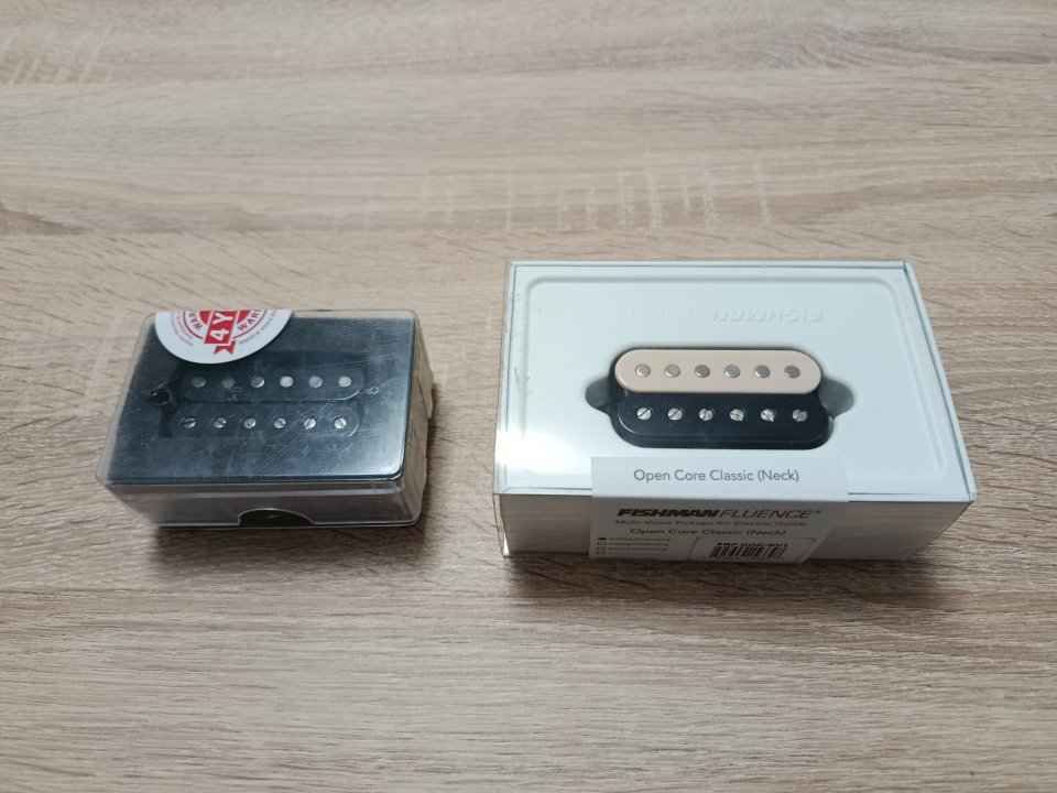 Pastillas Fishman fluence Open classic