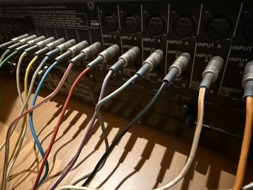 Manguera profesional de 9m con 16 jacks