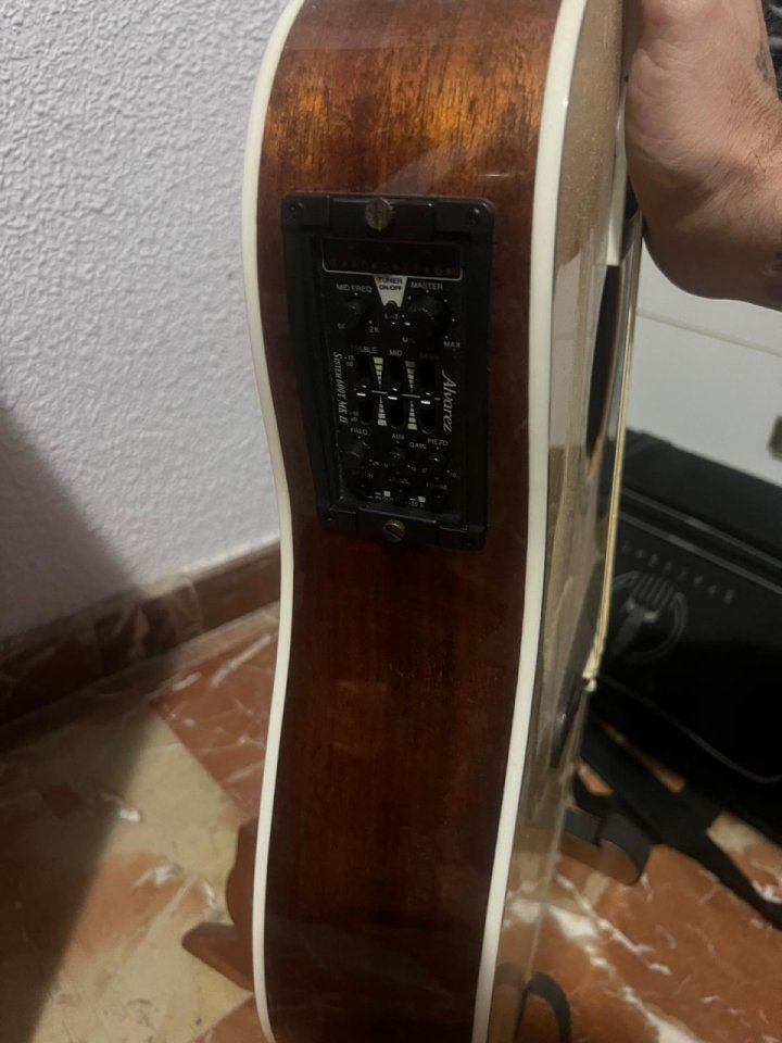 Acústica Álvarez con previo y  estuche