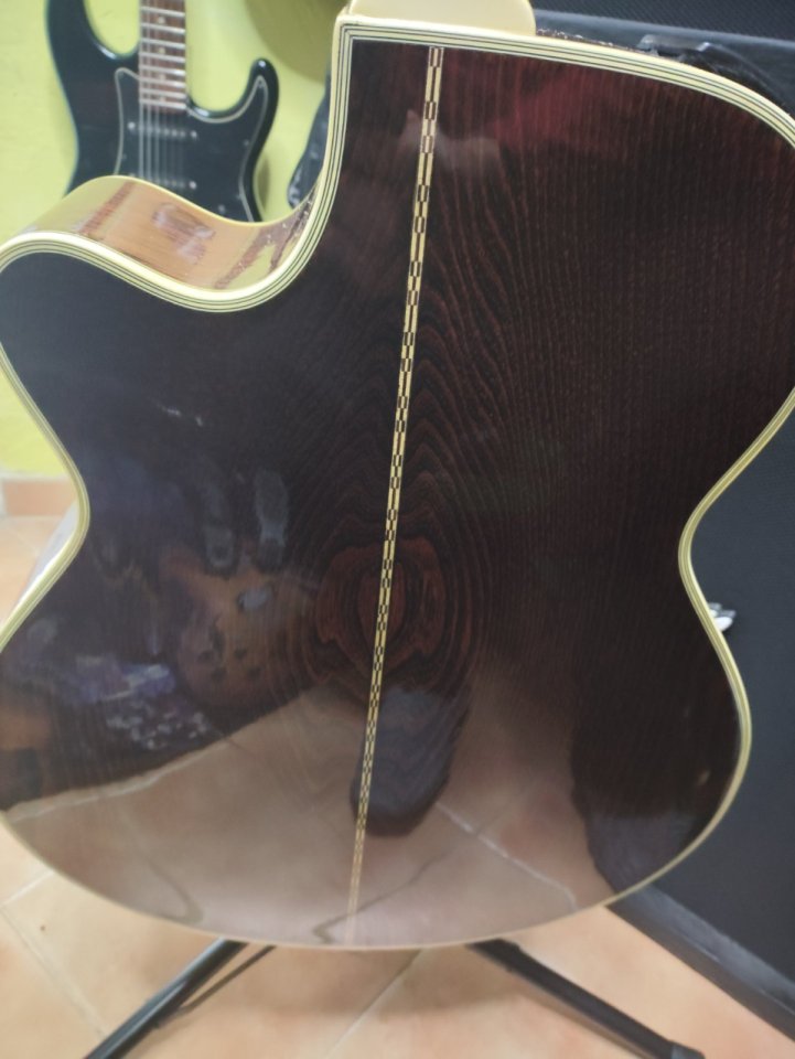 Guitarra Acústica Crafter EA-70CEQ Sunburst