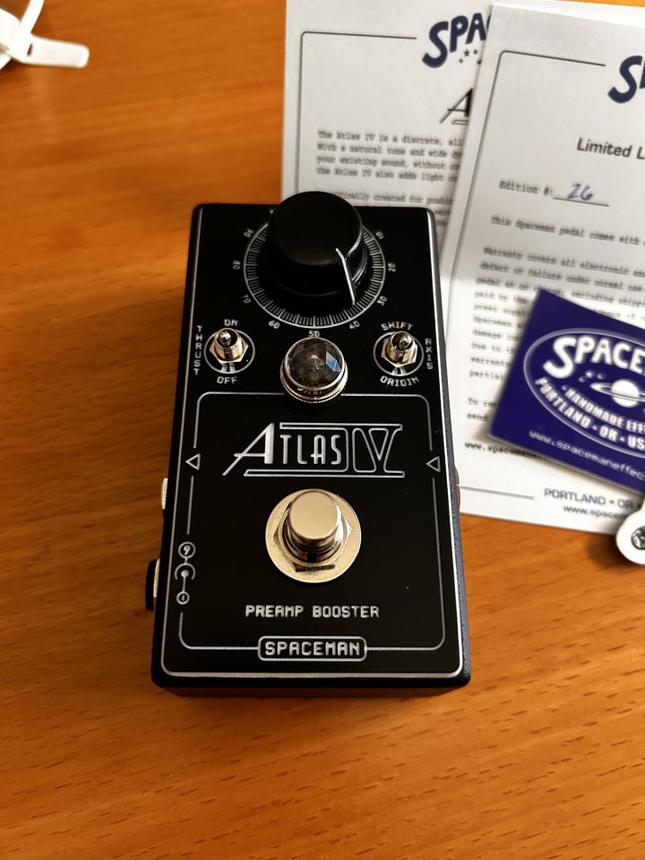 Atlas IV preamp booster - Spaceman effects de segunda mano · Foto 6 de 6 · Alicante · 250 €