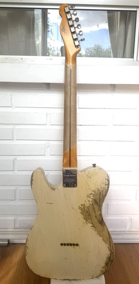 Fender Limited 51 Telecaster HS Heavy Relic White Blond de segunda mano · Foto 6 de 10 · Madrid · 3300 €