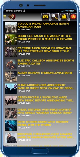 Heavy Metal y Rock GRATIS APP (Android)