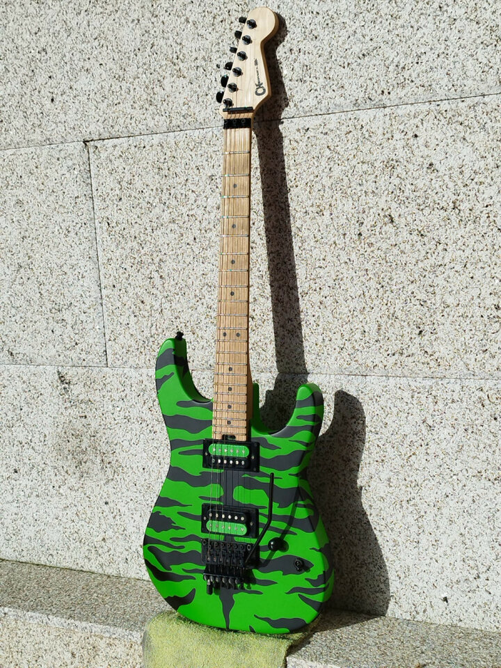Charvel Pro Mod Satchel Signature Satin Lime