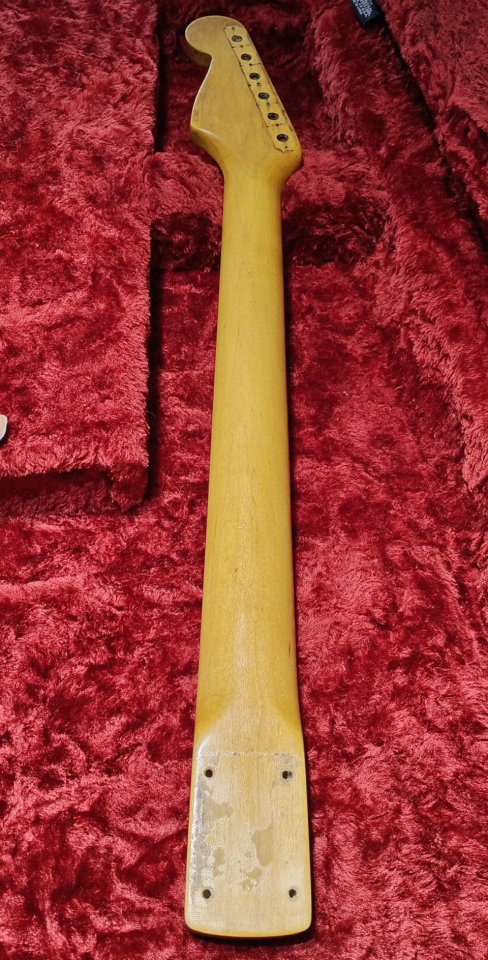 Mastil Stratocaster Palosanto de Madagascar de "rio"