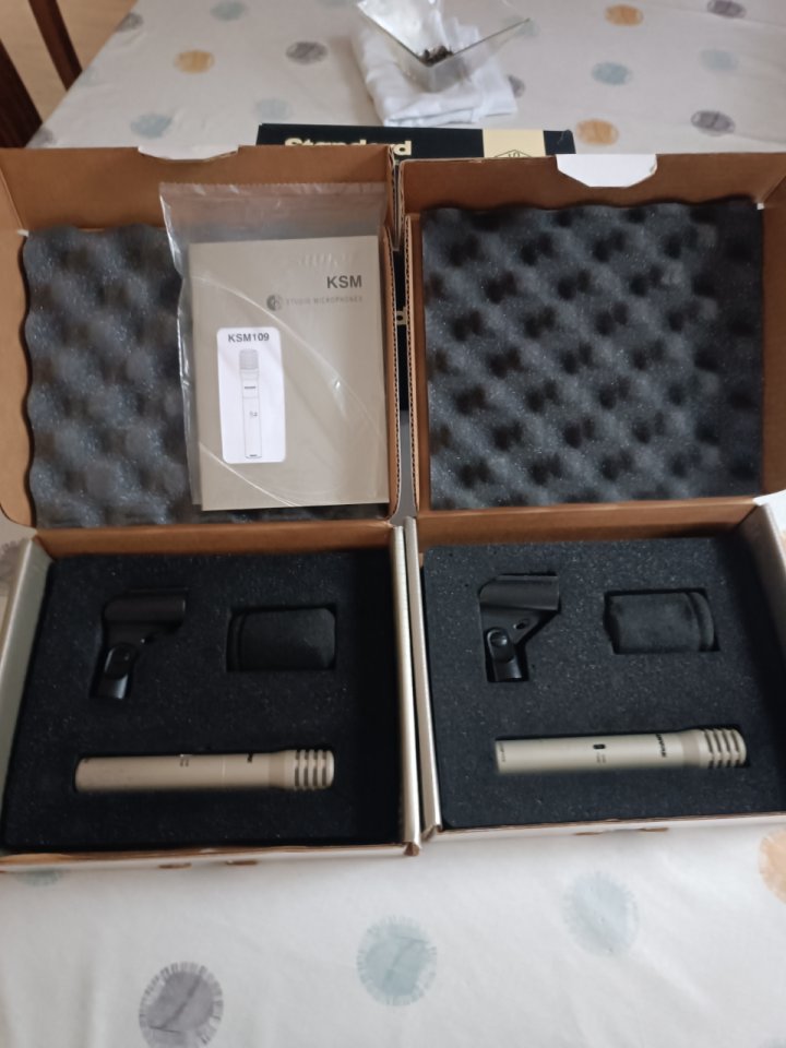 Pareja de Shure KSM109 de segunda mano · Foto 2 de 8 · Tarragona · 280 €