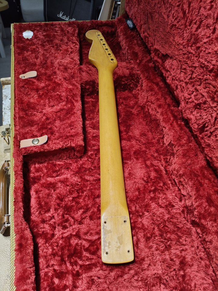 Mastil Stratocaster Palosanto de Madagascar de "rio"