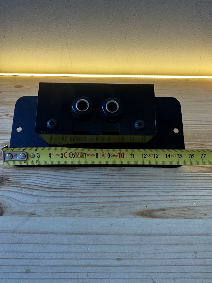 Modulos para alimentación y TRS para pedalboard