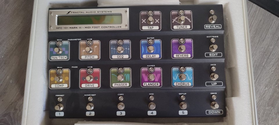 Axe Fx2 MkII + Mfc 101 mkIII