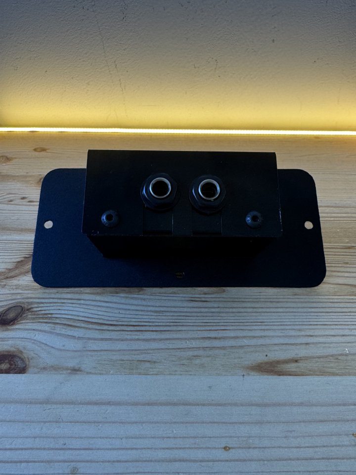 Modulos para alimentación y TRS para pedalboard