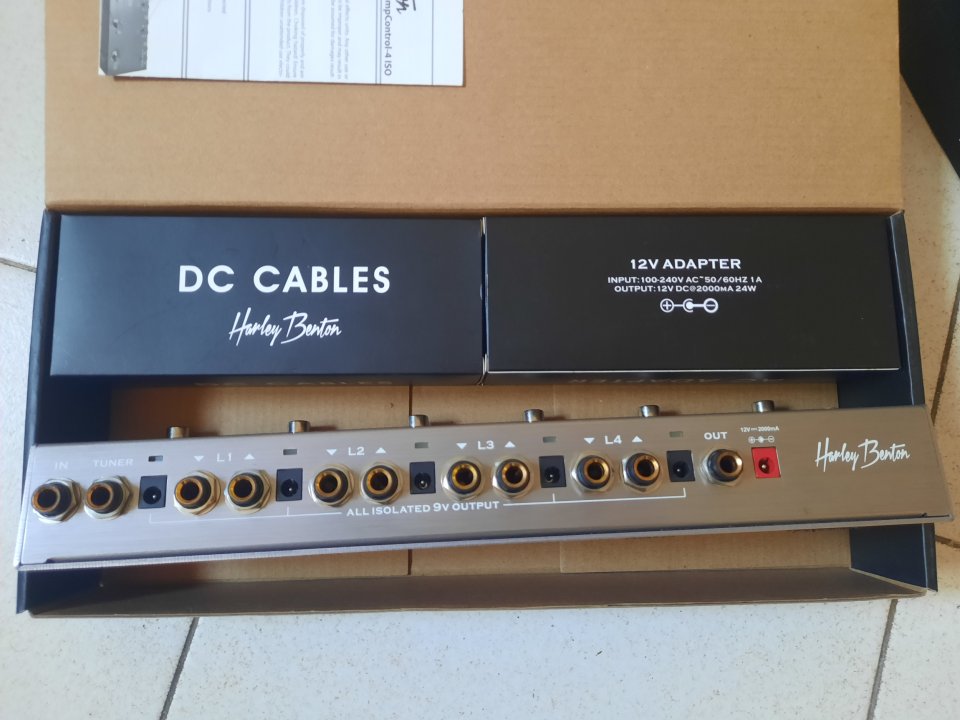 Harley Benton StompControl-4 ISO -Envio Incluido!