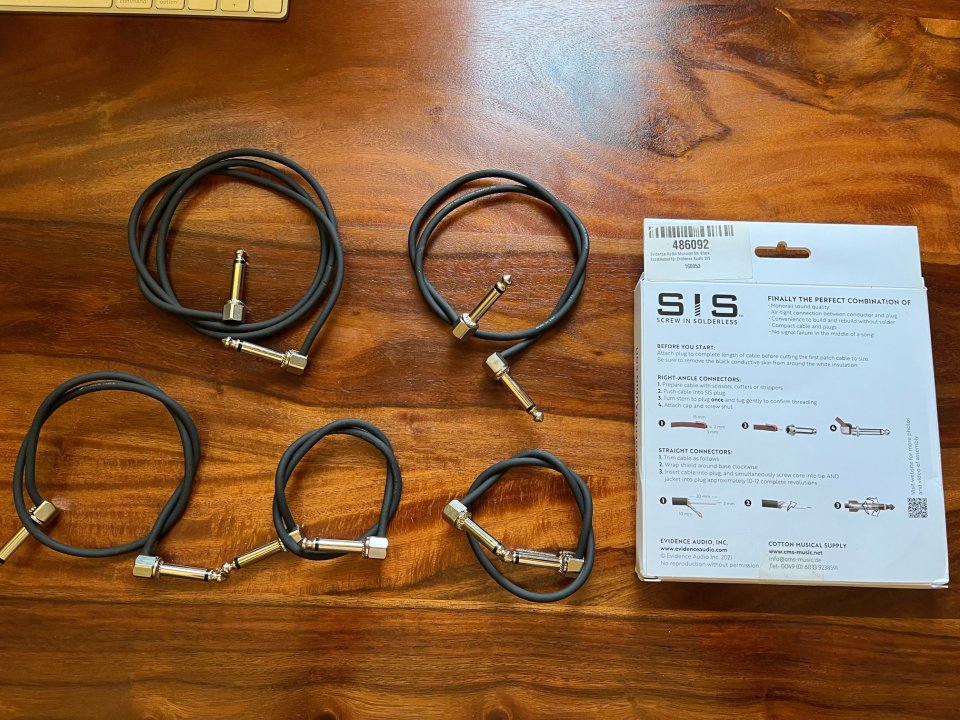 Evidence Audio conectores sin soldadura SIS de segunda mano · Foto 6 de 7 · Alicante · 60 €