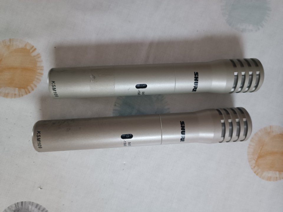 Pareja de Shure KSM109 de segunda mano · Foto 8 de 8 · Tarragona · 280 €
