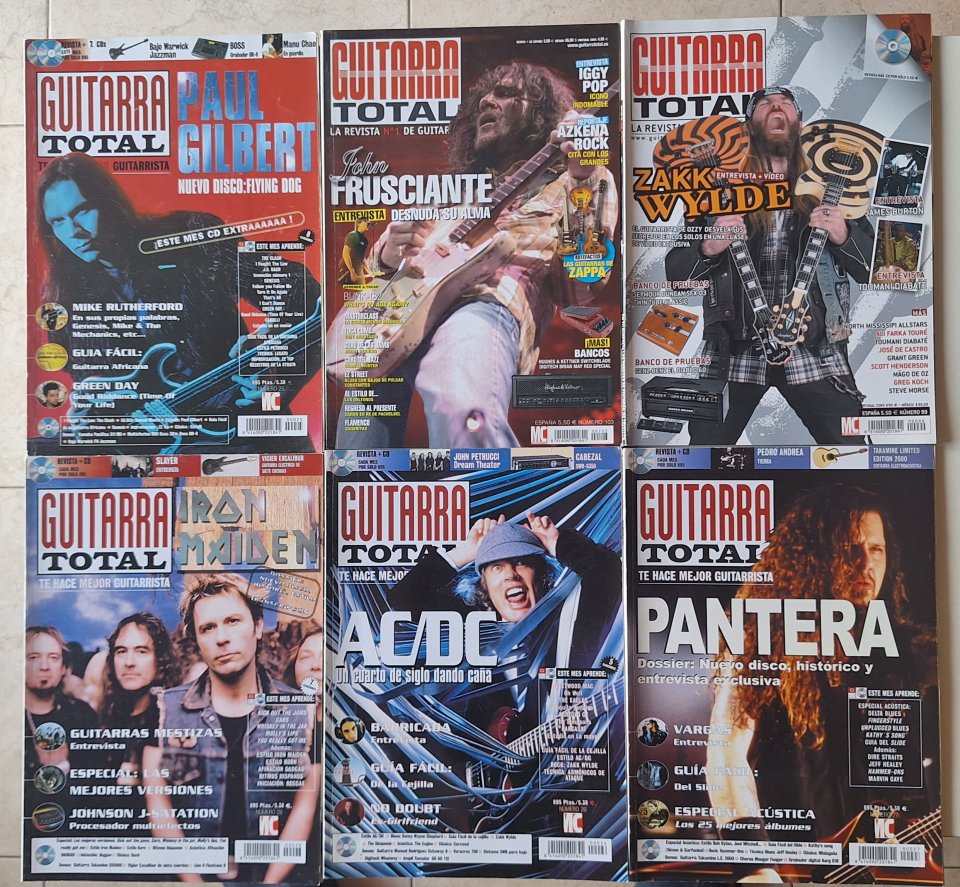 Lote de revistes con sus correspondientes CDs de segunda mano · Foto 4 de 6 · Barcelona · 50 €